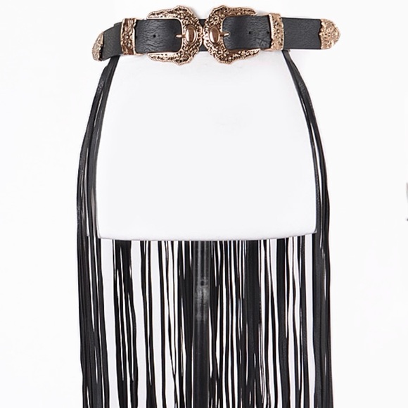 Plus size fringe belt - Picture 1 of 1